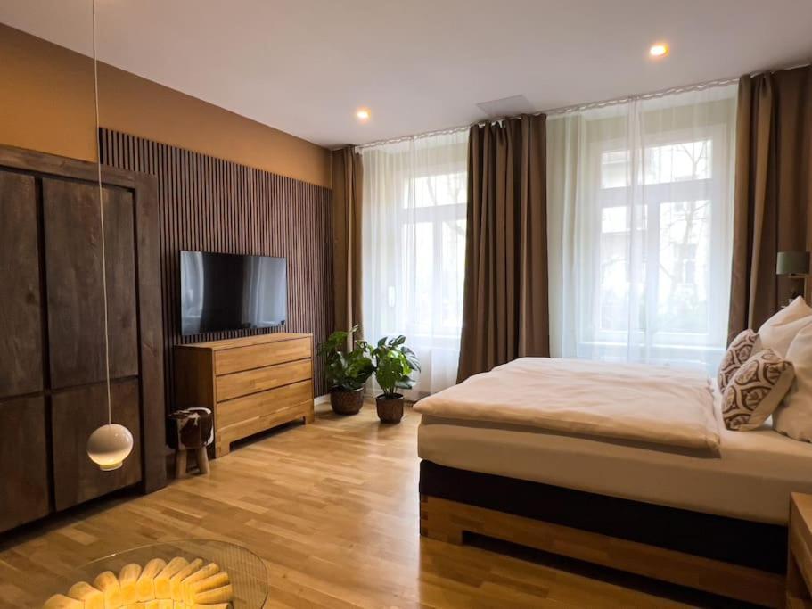 Exklusives Apartment Zoo Leipzig Dış mekan fotoğraf